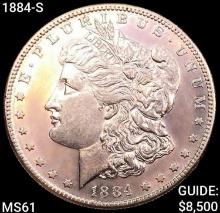 1884-S Morgan Silver Dollar