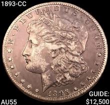 1893-CC Morgan Silver Dollar