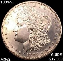 1884-S Morgan Silver Dollar