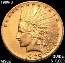 1909-S $10 Gold Eagle