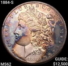 1884-S Morgan Silver Dollar