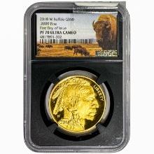 2018-W Buffalo $50 Gold 1OZ NGC PF70 ULTRA CAMEO