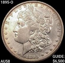 1895-O Morgan Silver Dollar CHOICE AU