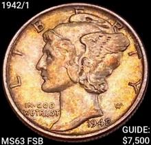 1942/1 Mercury Dime