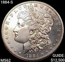1884-S Morgan Silver Dollar