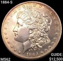 1884-S Morgan Silver Dollar