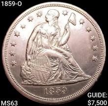 1859-O Seated Liberty Dollar