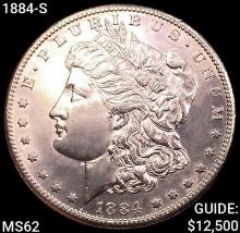 1884-S Morgan Silver Dollar