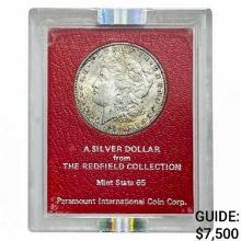 1899-S Morgan Silver Dollar NGC MS63 Redfield