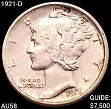 1921-D Mercury Dime
