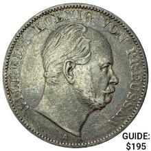 1865 Prussia Silver Thaler CLOSELY UNCIRCULATED