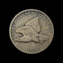 1858 Flying Eagle Cent LIGHTLY CIRCULATED