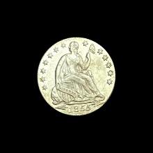1855 Seated Liberty Half Dime HIGH GRADE