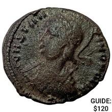 Roman Constantinian 330-340 AD BI Nummus UNCIRCULATED