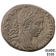 Roman Elagabalus 218-222 AD Silver Tetradrachm NEARLY UNCIRCULATED