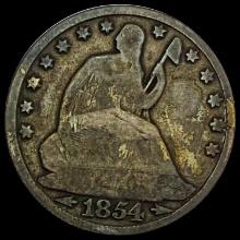 1854-O Seated Liberty Half Dollar LIGHTLY CIRCULATED