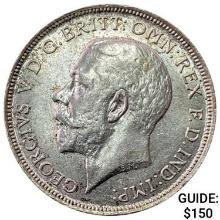 1918 Great Britain Silver Florin - George V UNCIRCULATED