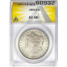 1881-S Morgan Dollar ANACS AU58