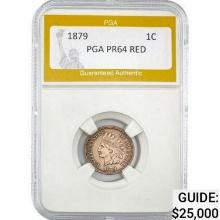 1879 Indian Head Cent PGA PR64 RED PR64
