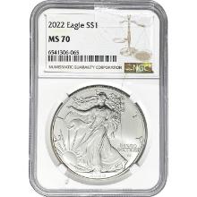 2022 Eagle $1 NGC MS70 SILVER
