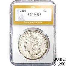 1899 Morgan Silver Dollar PGA MS65 MS65