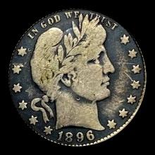 1896-O Barber Quarter NICELY CIRCULATED