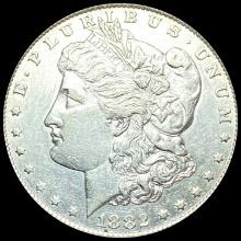 1882-CC Morgan Silver Dollar CLOSELY UNCIRCULATED