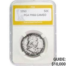 1950 Franklin Half Dollar PGA PR66 CAMEO PR66