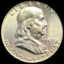 1959 Franklin Half Dollar UNCIRCULATED
