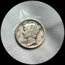 1918 Mercury Dime LIGHTLY CIRCULATED