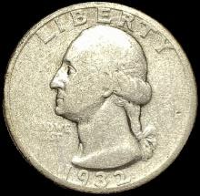 1932-S Washington Quarter LIGHTLY CIRCULATED