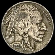 1921 Buffalo Nickel NEARLY UNCIRCULATED NEARLY UNCIRCULATED