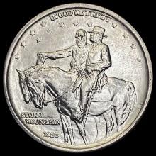 1925 Stone Mountain Half Dollar CHOICE BU