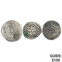 [3]750-1400 Islamic Silver Dirham NEARLY UNCIRCULATED