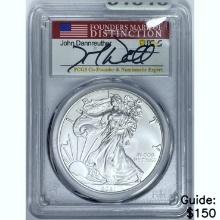 2021 Silver Eagle PCGS MS70