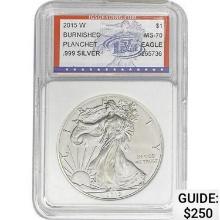 2015-W Silver Eagle IGS MS70