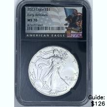 2023 W Silver Eagle NGC MS70
