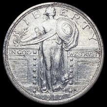 1917-S Standing Liberty Quarter CLOSELY UNCIRCULAT CLOSELY UNCIRCULATED
