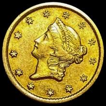 1851-O Liberty Head Gold Dollar CLOSELY UNCIRCULAT CLOSELY UNCIRCULATED