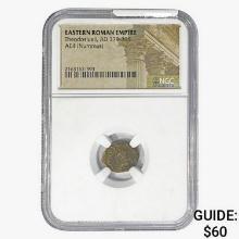 East Roman Theodosius I, AD 379-395 AE4 Nummus