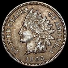 1908-S Indian Head Cent CLOSELY UNCIRCULATED
