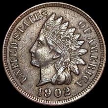 1902 Indian Head Cent CLOSELY UNCIRCULATED