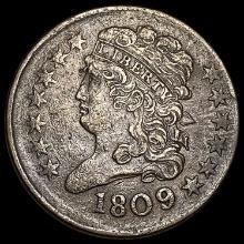 1809 Classic Head Half Cent LIGHTLY CIRCULATED