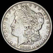 1892-O Morgan Silver Dollar CLOSELY UNCIRCULATED CLOSELY UNCIRCULATED