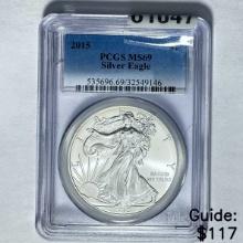 2015 Silver Eagle PCGS MS69