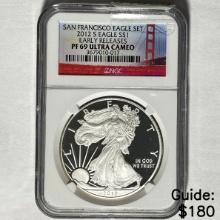 2012-S Silver Eagle NGC PF 69 Ultra Cameo