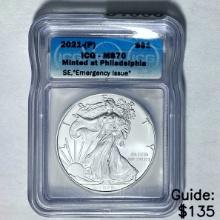 2021-(P) Silver Eagle ICG MS70