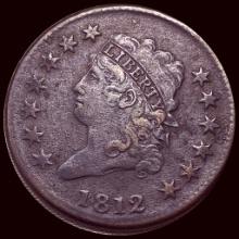 1812 Classic Head Large Cent HIGH GRADE