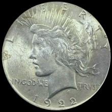 1922 Peace Silver Dollar GEM BU