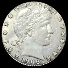1906 Barber Silver Quarter CLOSELY UNCIRCULATED